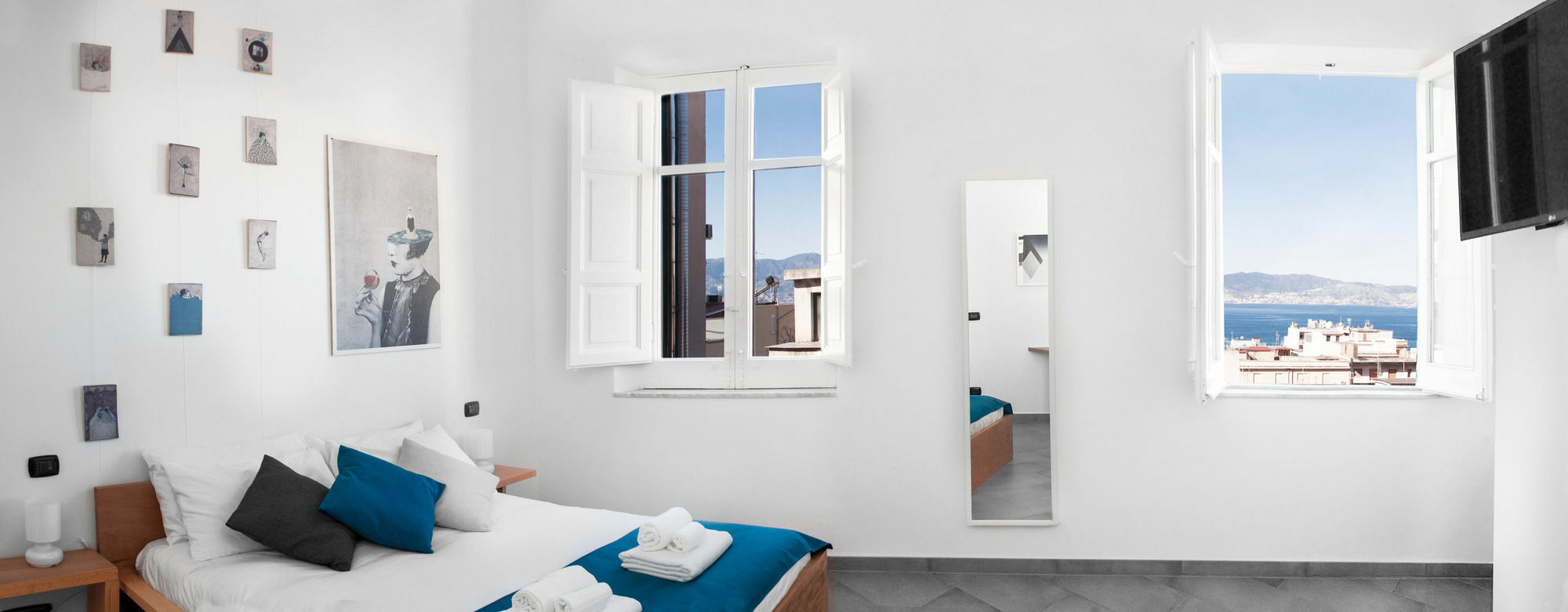 B&B Fuori Squadro - In Centro Con Terrazza Relax Vista Mare Reggio di Calabria Buitenkant foto